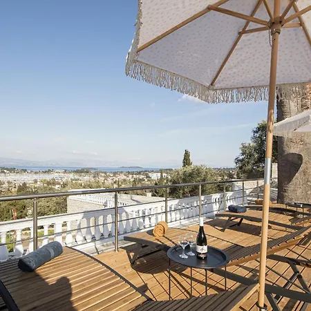 La Vista - 5 Bds, 2 Private Swimming Pools, Stunning Sea Views Only 10 Minutes From Corfu Town's Centre Villa *