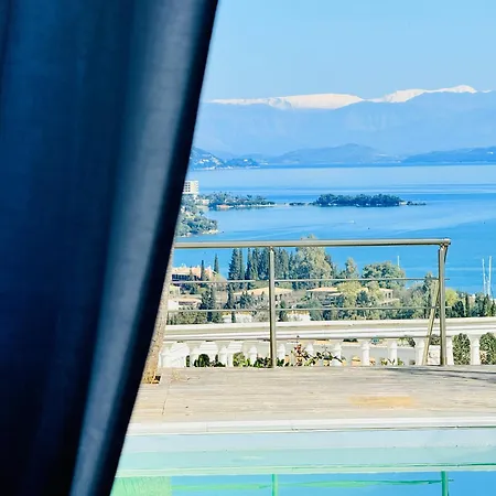 Villa La Vista - 5 Bds, 2 Private Swimming Pools, Stunning Sea Views Only 10 Minutes From Corfu Town's Centre