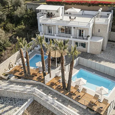 La Vista - 5 Bds, 2 Private Swimming Pools, Stunning Sea Views Only 10 Minutes From Corfu Town's Centre * Gouvia