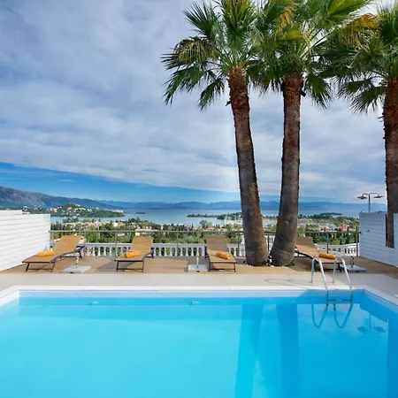 La Vista - 5 Bds, 2 Private Swimming Pools, Stunning Sea Views Only 10 Minutes From Corfu Town's Centre