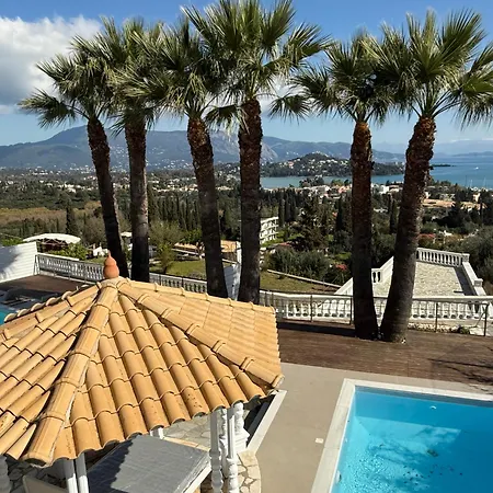 La Vista - 5 Bds, 2 Private Swimming Pools, Stunning Sea Views Only 10 Minutes From Corfu Town's Centre * Gouvia