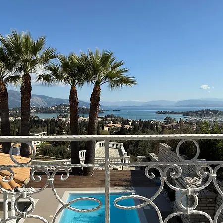Villa La Vista - 5 Bds, 2 Private Swimming Pools, Stunning Sea Views Only 10 Minutes From Corfu Town's Centre